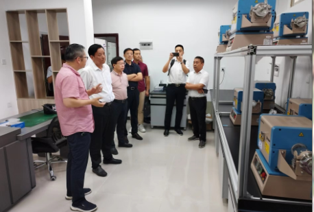 宜昌市點軍區委領導來公司考察 宜昌市點軍區委領導來公司考察